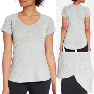 Calia Carrie Underwood grey athletic basic top